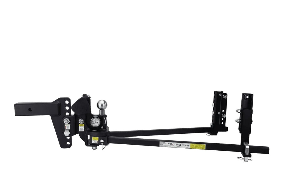 Weight Distribution Hitch with Anti-Sway, 4" Drop, 2" Shank, 12,500-lb Towing Capacity D225