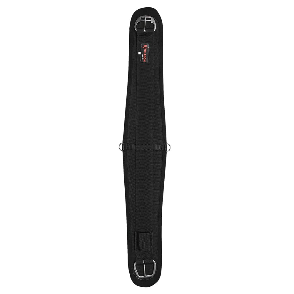 Black Stainless Steel Western Saddle Cinch Girth E7301