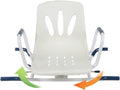 Rotating Shower Stool Seat with Arms and Back Support R42082