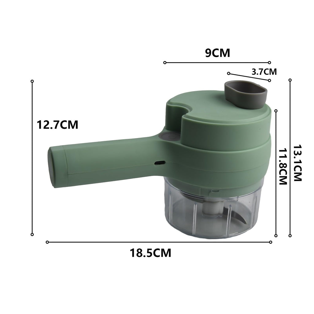 4 In 1 Portable Electric Vegetable Slicer Set U945