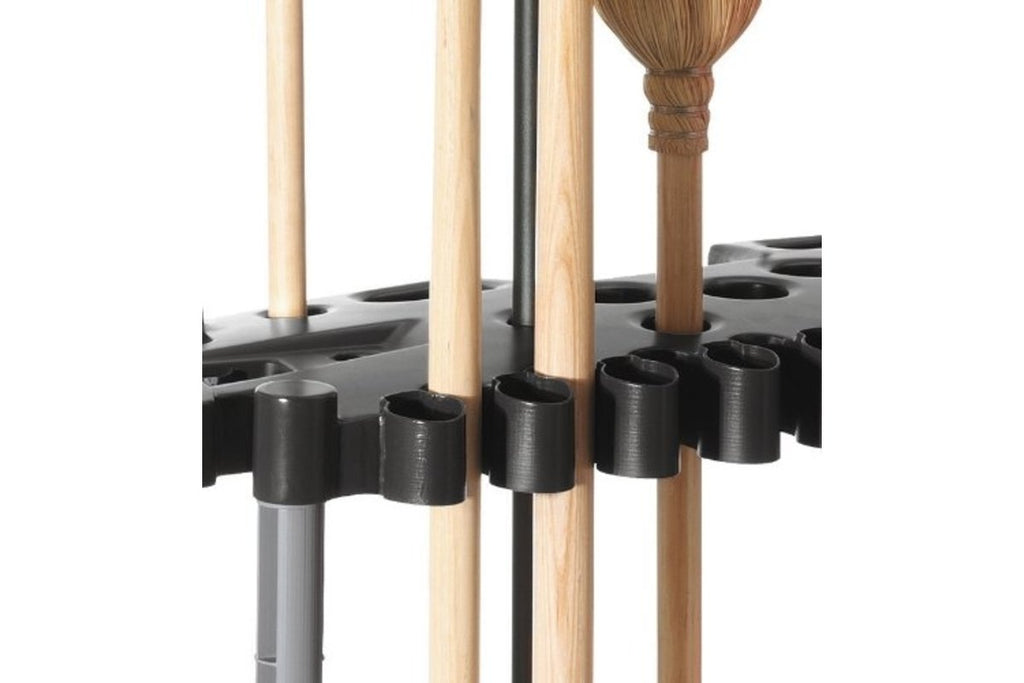 Black Wheeled Garage Tool Tower Rack L2298