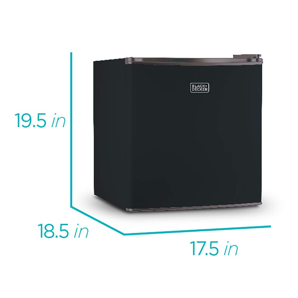 Compact Energy Star Single Door Mini Fridge with Freezer & Ultra-Light Corded Bagless Vacuum U43970