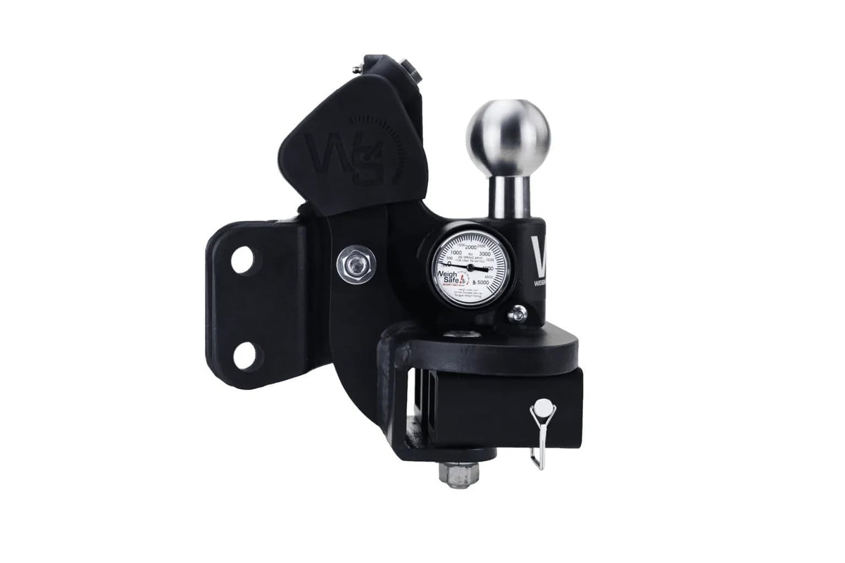 Weight Distribution Hitch with Anti-Sway, 4" Drop, 2" Shank, 12,500-lb Towing Capacity D225