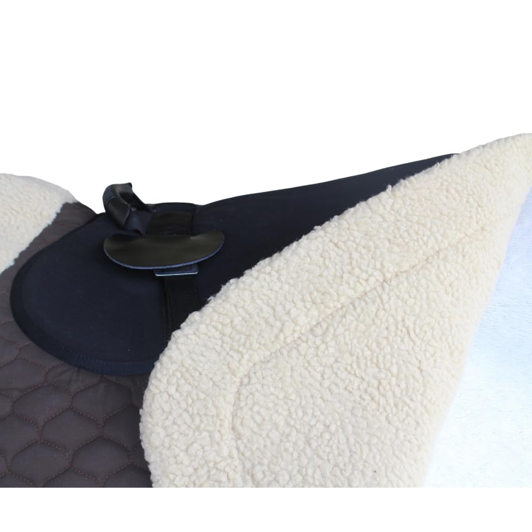 Black Quilted Bareback Pad C25084