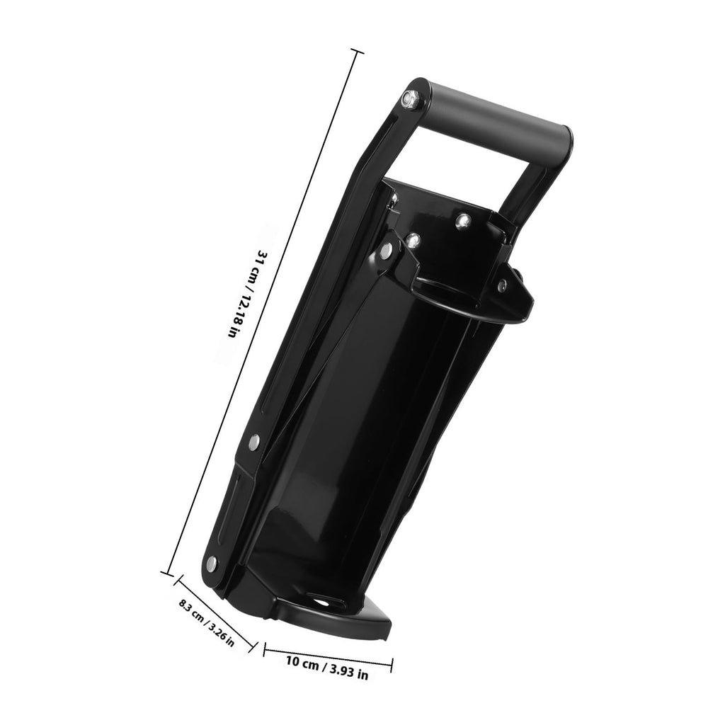 Stainless Steel Wall Mounted Can Crusher with Bottle Opener R7412