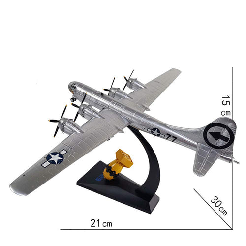 1/144 Diecast WWII B-29 Bomber Model Aircraft L162180