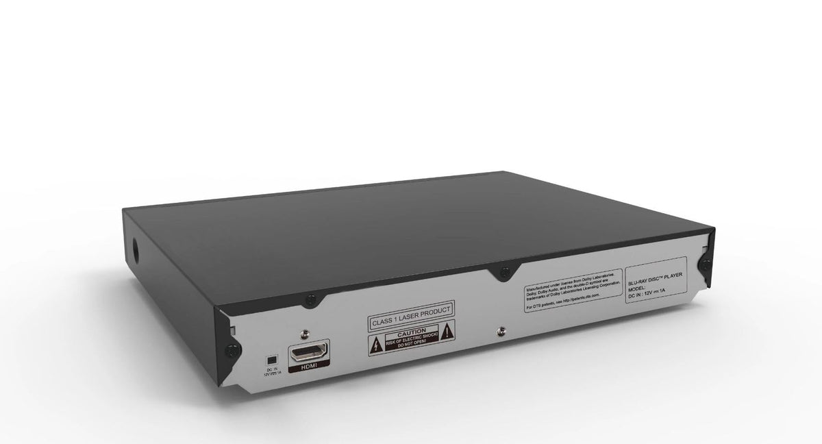 Blu-ray Player with HD Video Output up to 1920x1080 Pixels, Black L720118