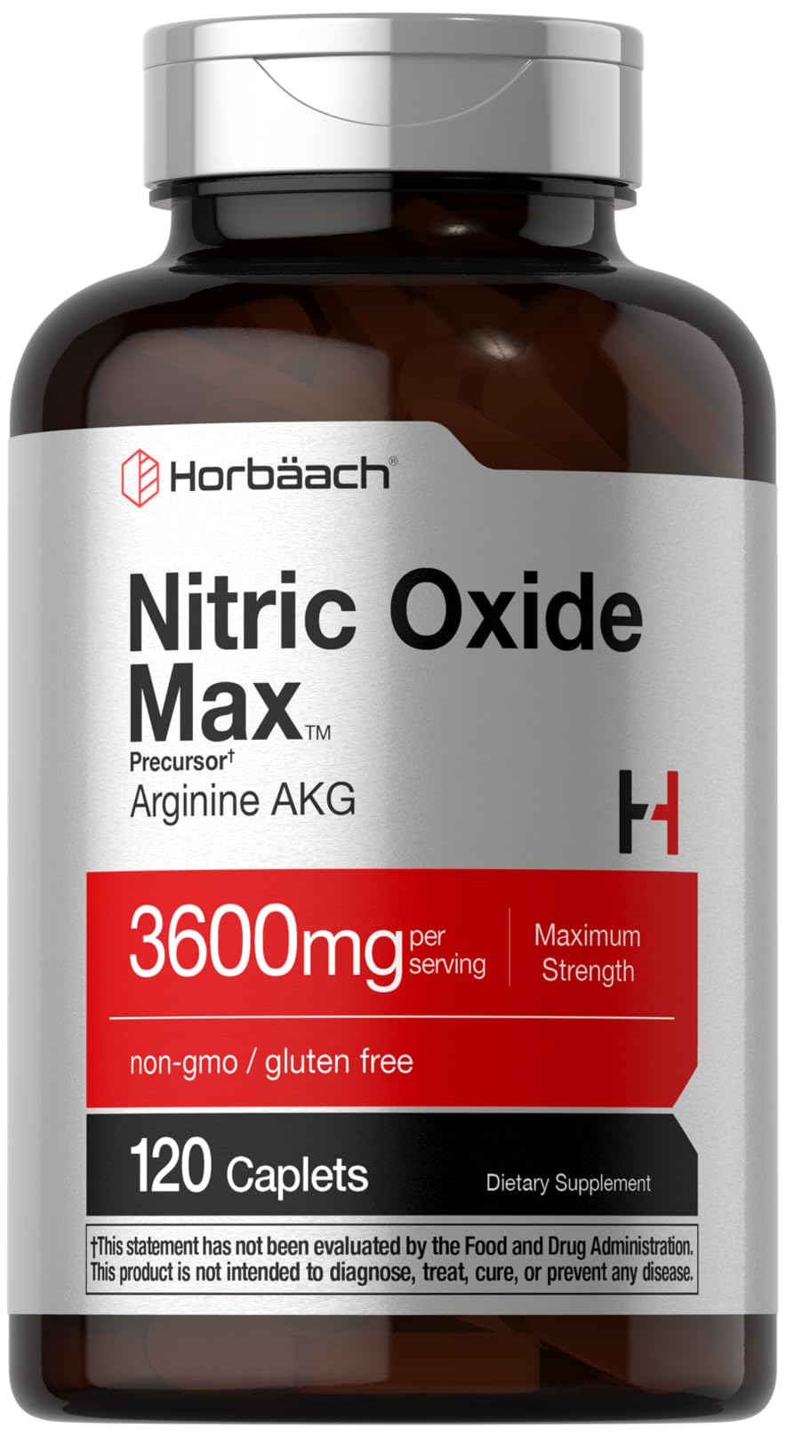 Nitric Oxide 3600mg 120 Caplets B900