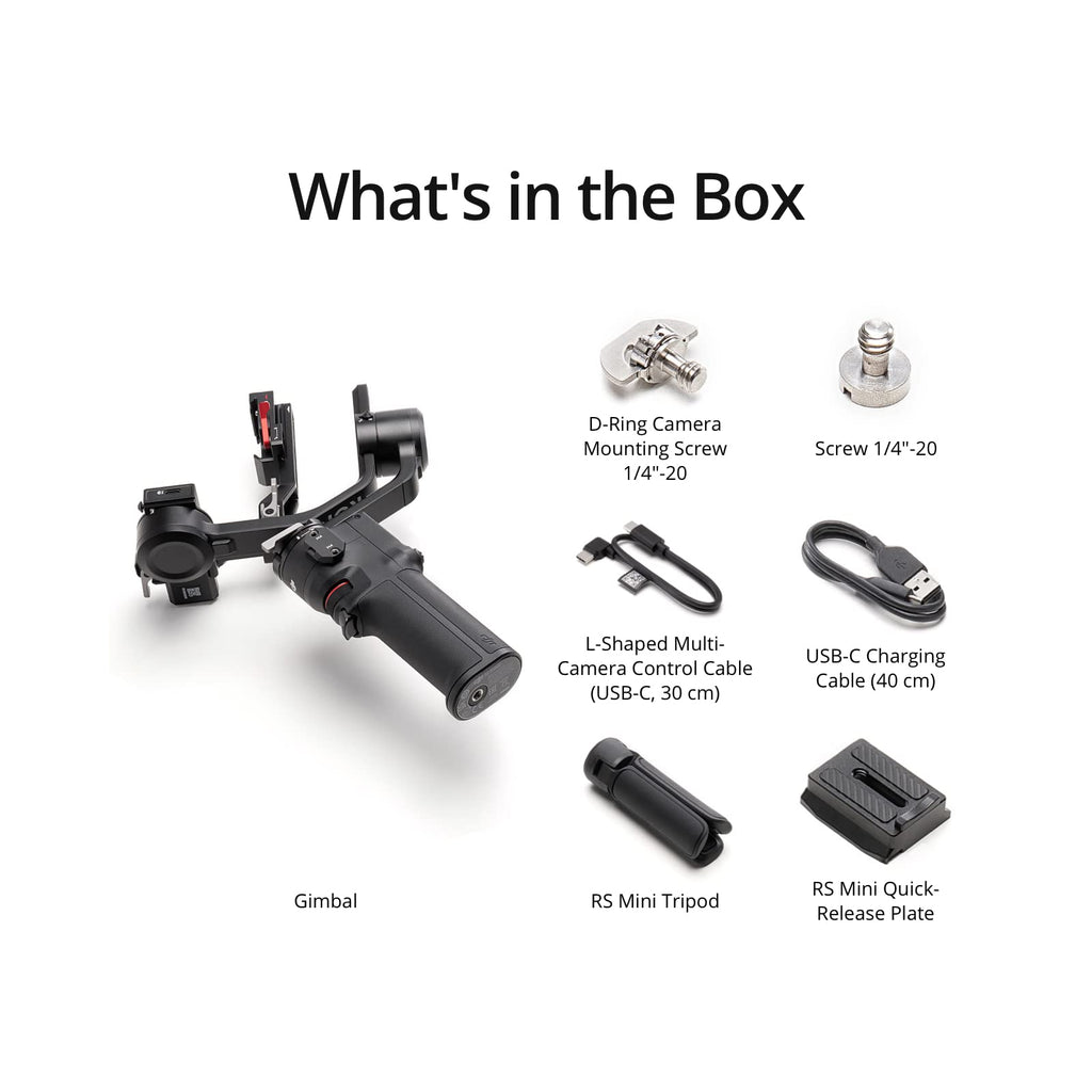 3-Axis Mirrorless Gimbal Stabilizer U130