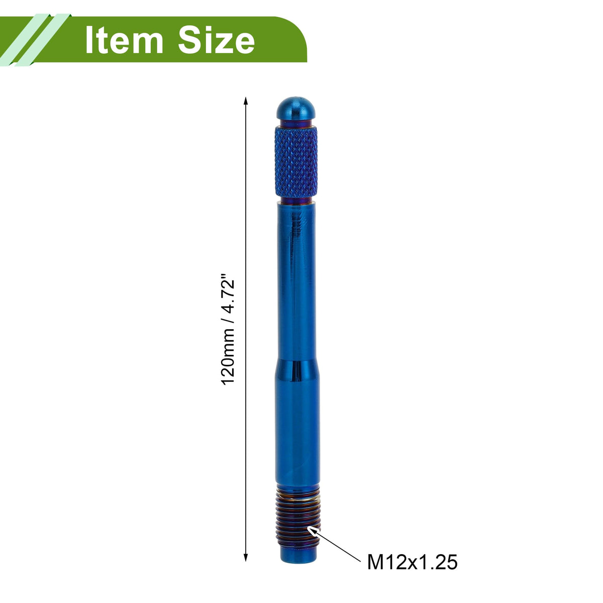 M12x1.25 120mm Stainless Steel Wheel Alignment Pin K802