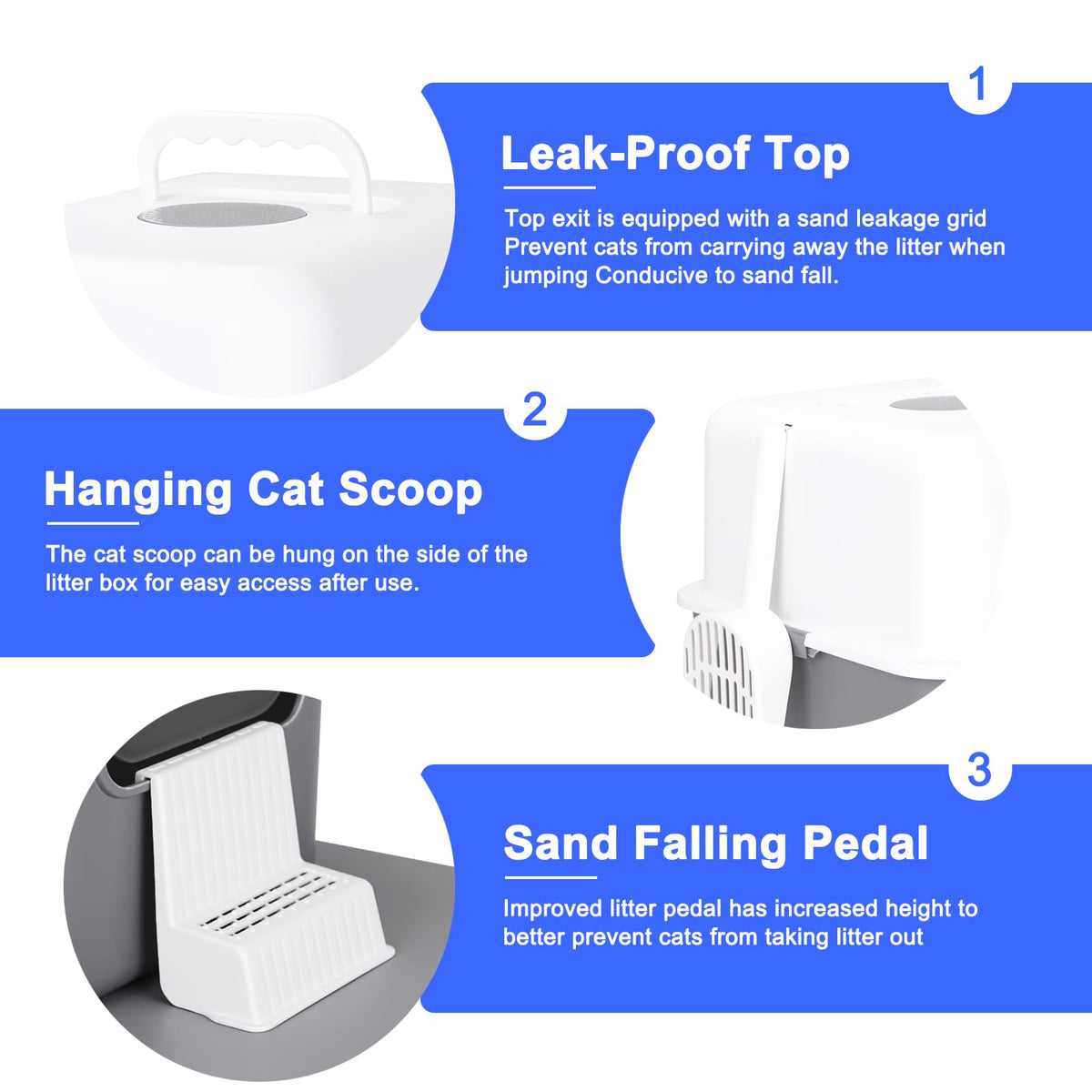 Enclosed Cat Litter Box E216275