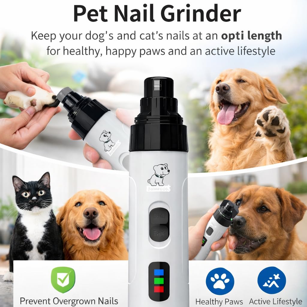 Rechargeable Electric Dog Nail Grinder V72012