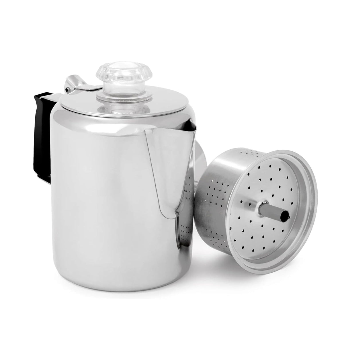 Stainless Steel Percolator Coffee Pot E7614