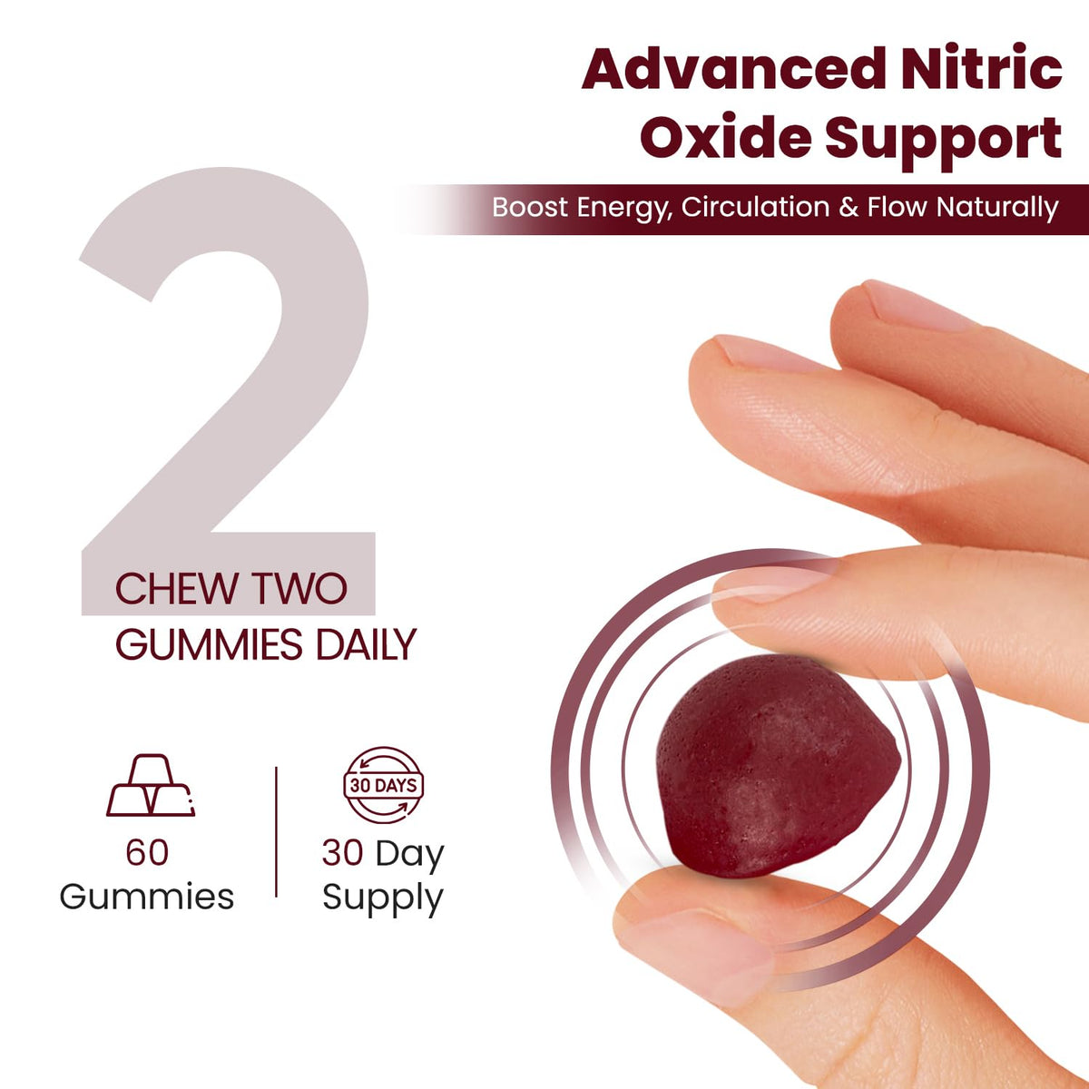 Beet Root Gummies with Grape Seed X126