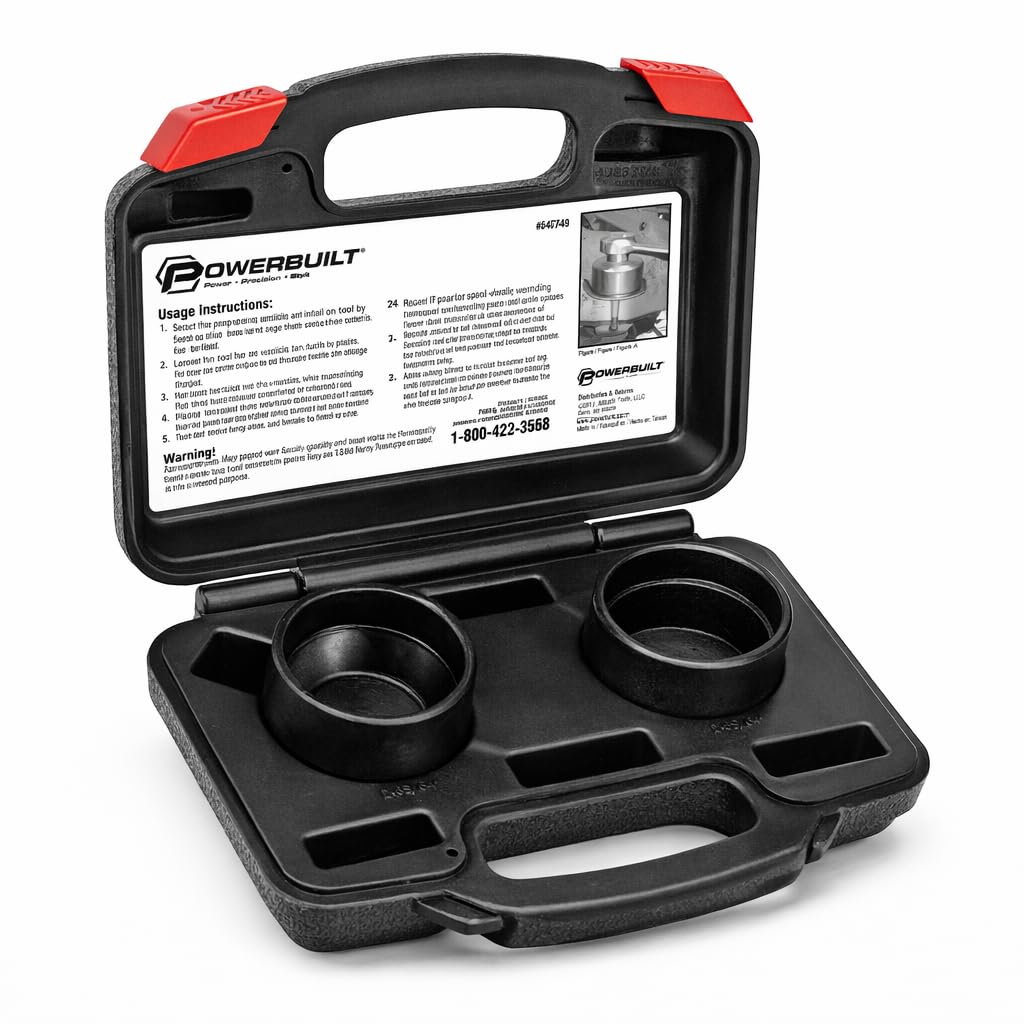 2 Piece Ball Joint Socket Set, 3/4" Drive with Storage Case Z73596