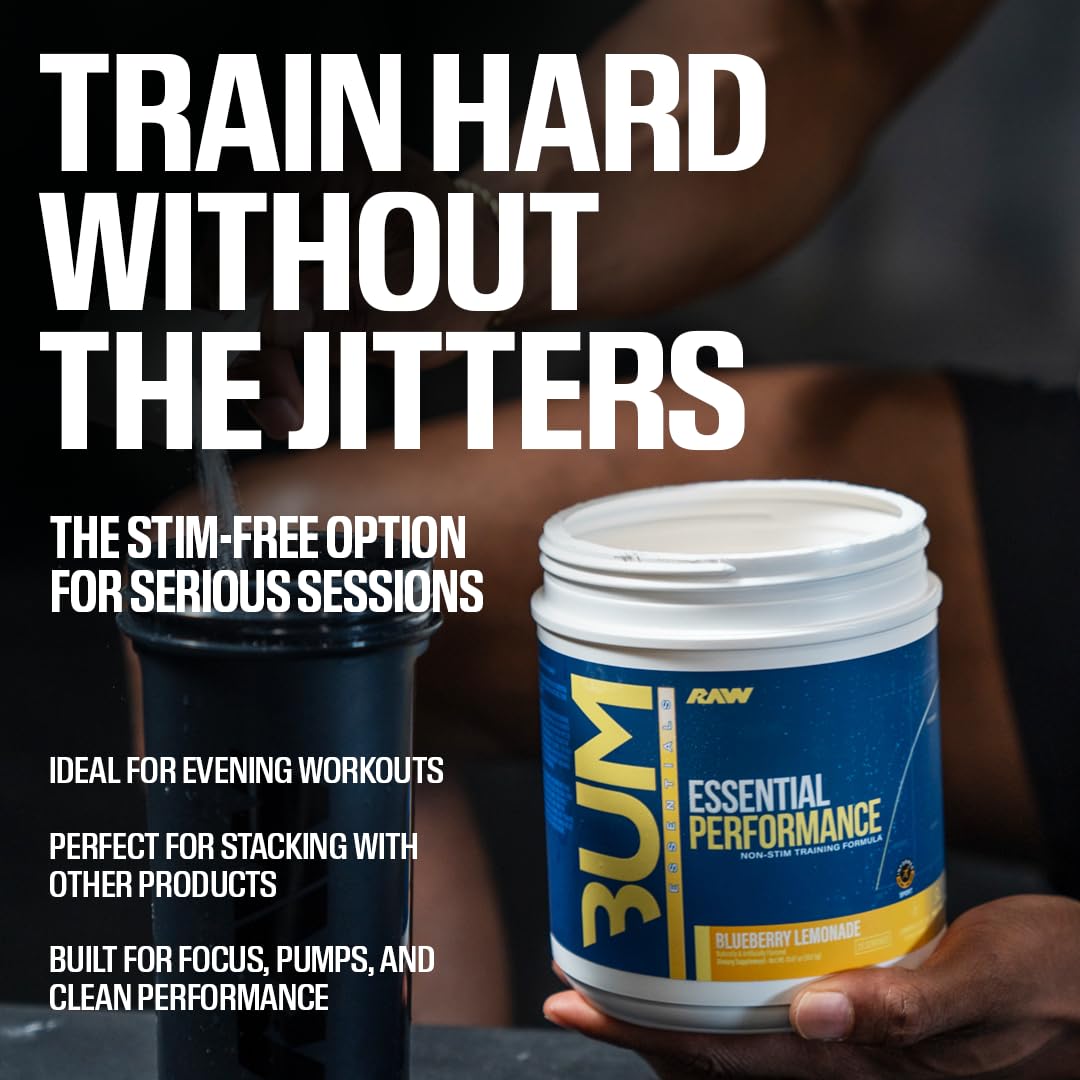 Non-Stim Pre-Workout Powder Strawberry Kiwi Y9185