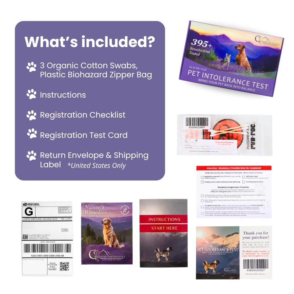 Pet Intolerance Test Dogs & Cats D86529