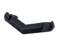 Black Guitar Stop Bar Tailpiece with Anchors and Studs X5947