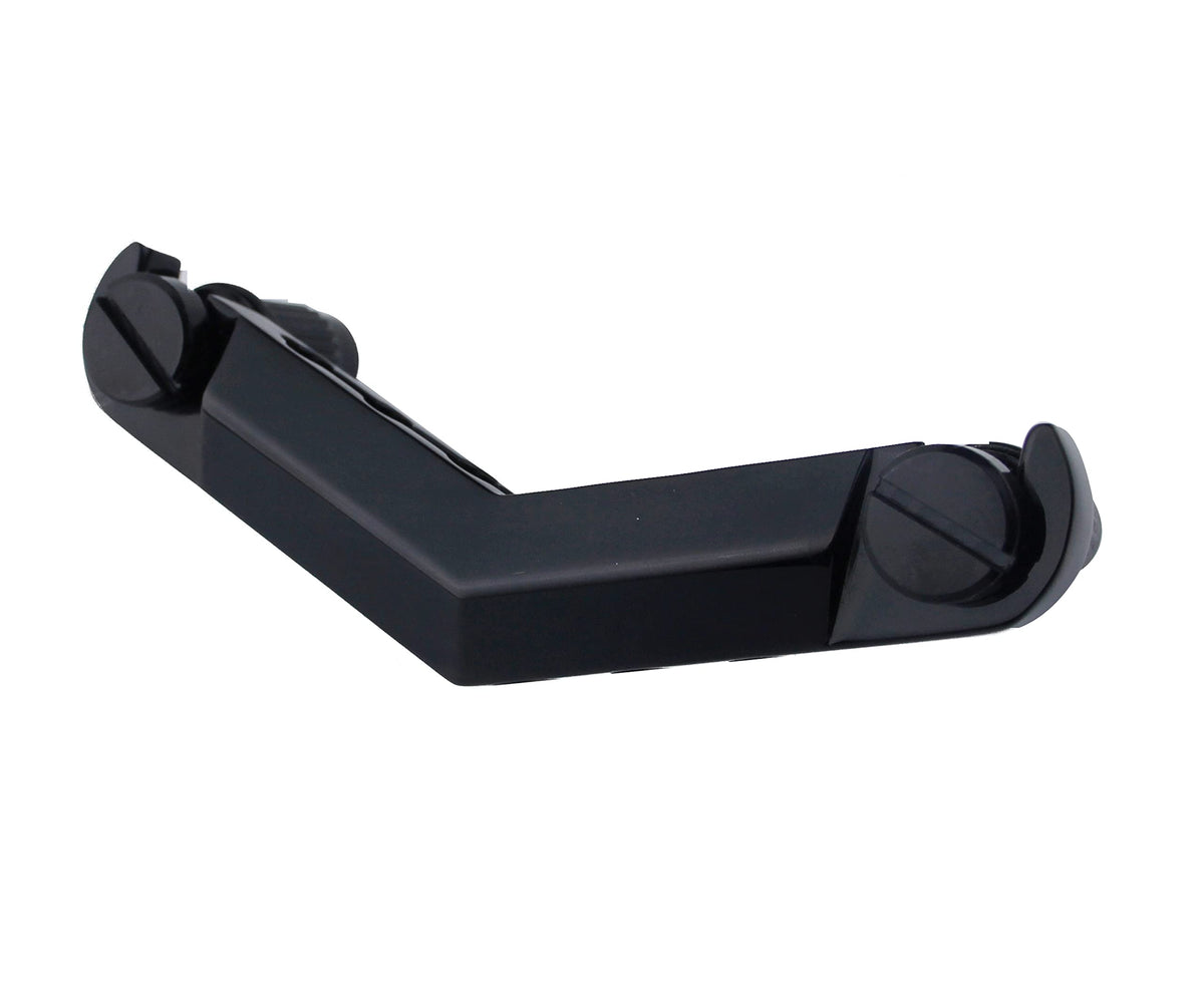Black Guitar Stop Bar Tailpiece with Anchors and Studs X5947