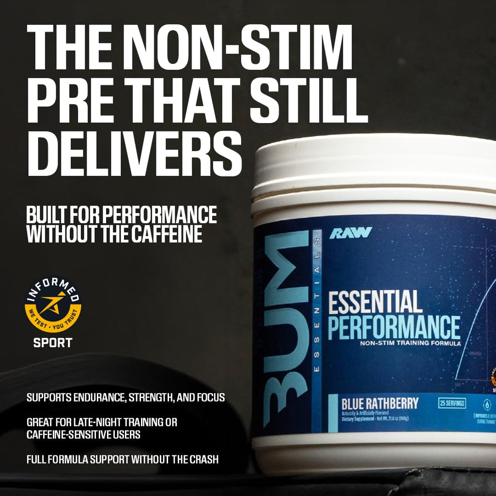 Non-Stim Pre-Workout Powder Strawberry Kiwi Y9185