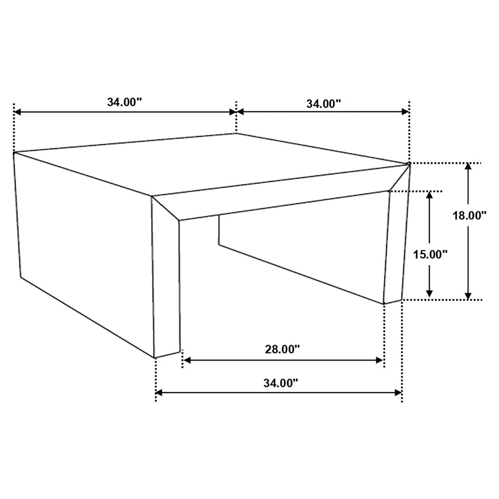Solid Wood Coffee Table Y69867