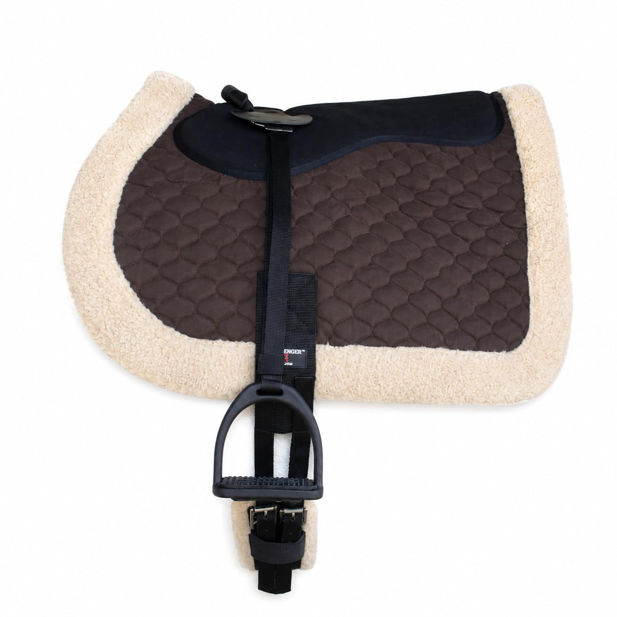 Black Quilted Bareback Pad C25084