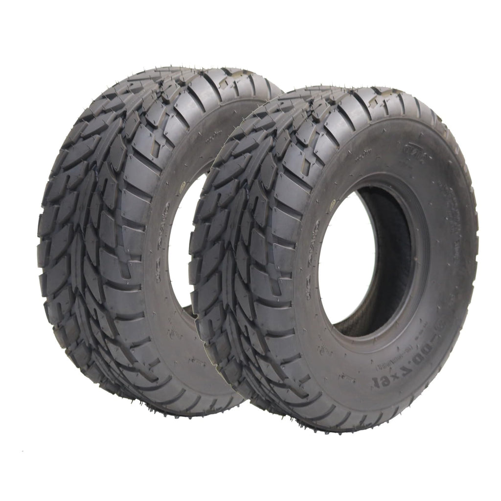 2 Pack 19X7-8 Tubeless All Terrain ATV Tires P636