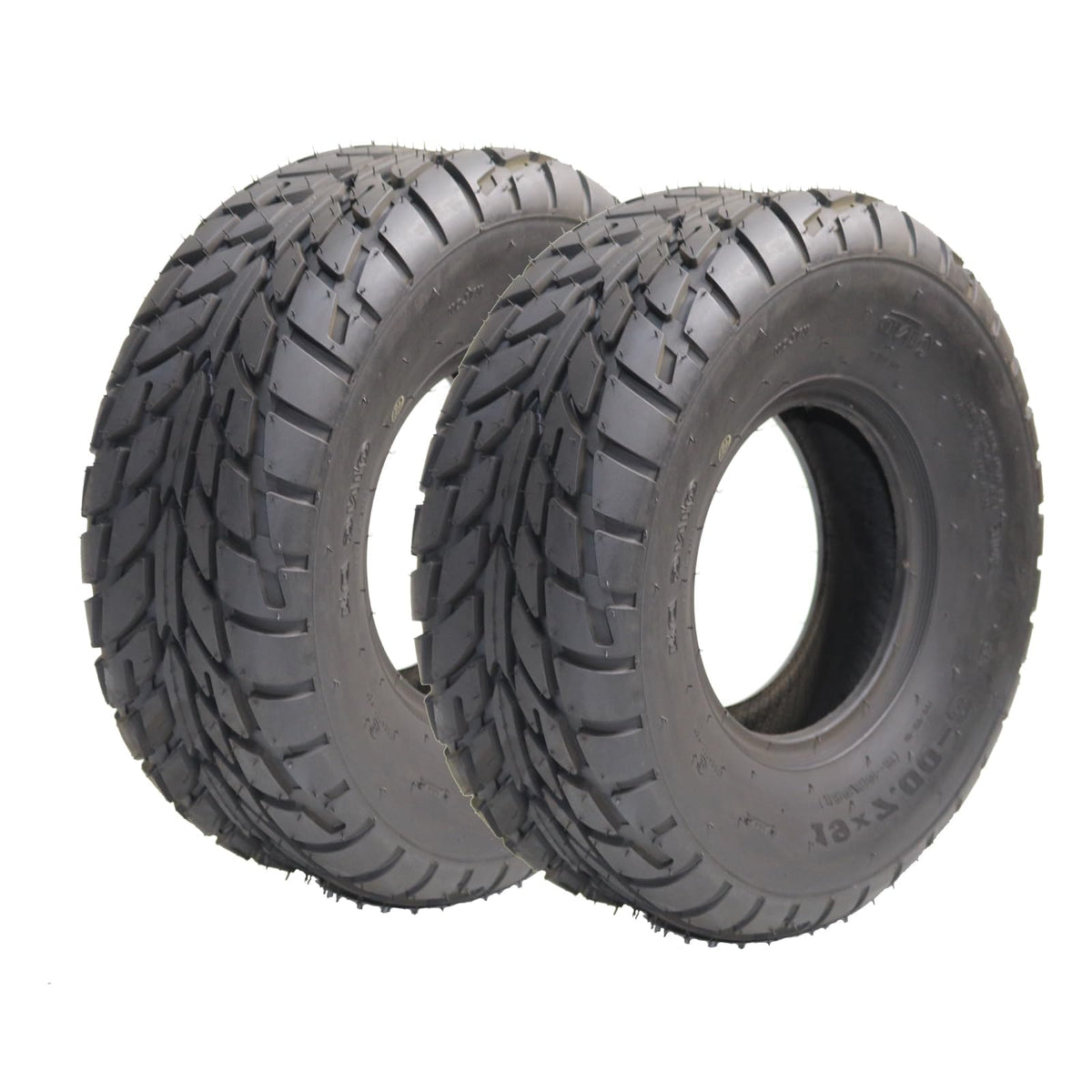 2 Pack 19X7-8 Tubeless All Terrain ATV Tires P636