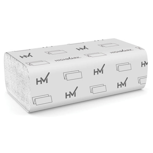 1-Ply White Recycled Paper Towels, 250 Sheets, 16 Packs D2666