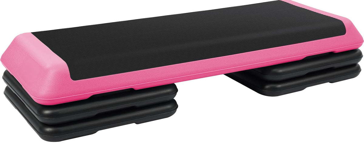 Adjustable Step Aerobic Platform with Risers N24950