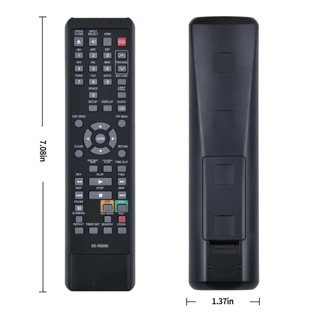 Replacement Remote for Toshiba Combo P6799