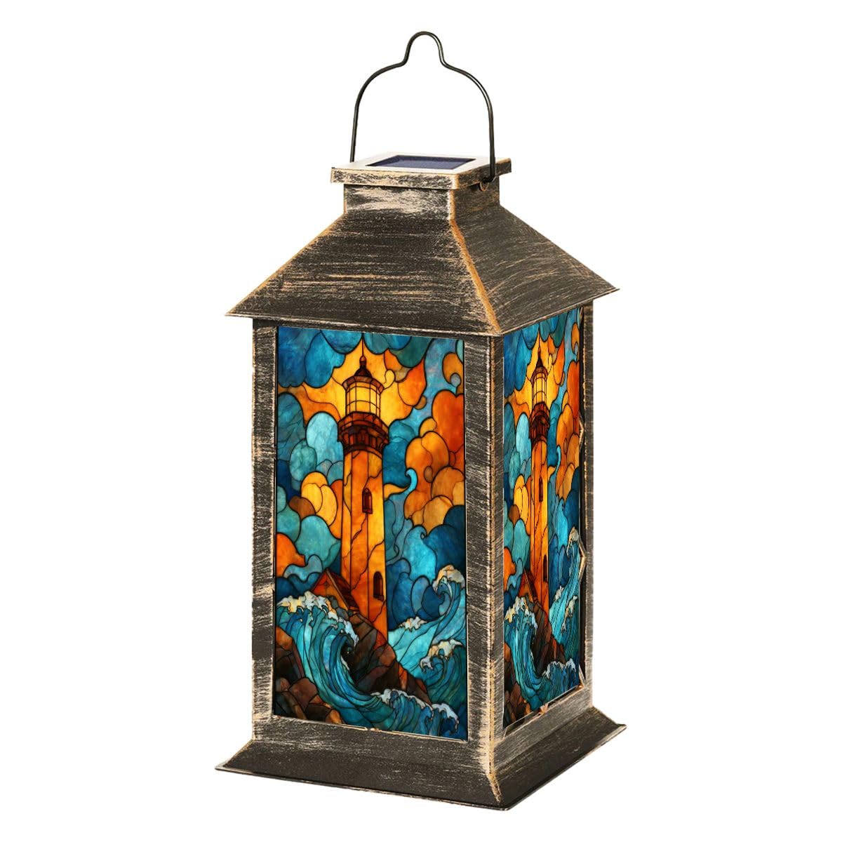 Solar Powered Outdoor Waterproof Hanging Lantern X863