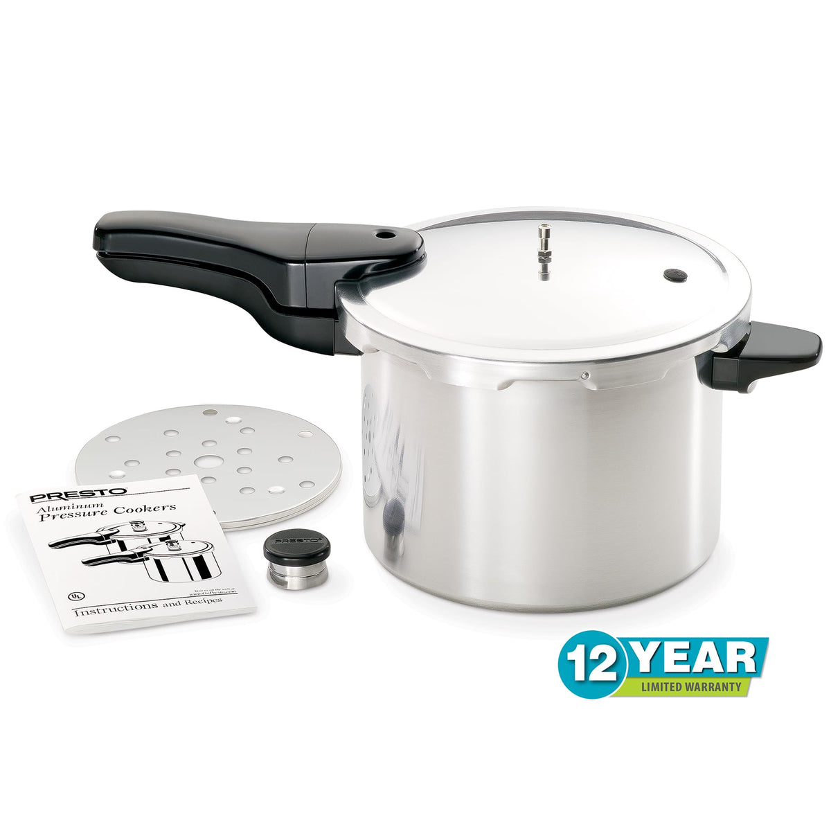 6-Quart Aluminum Pressure Cooker M5052