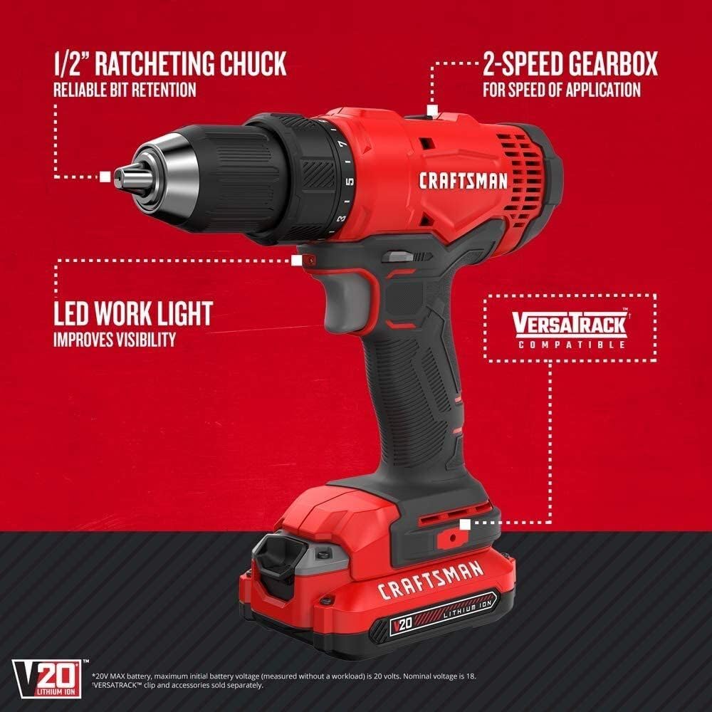 Cordless Drill/Driver Kit, 1/2 inch A1486