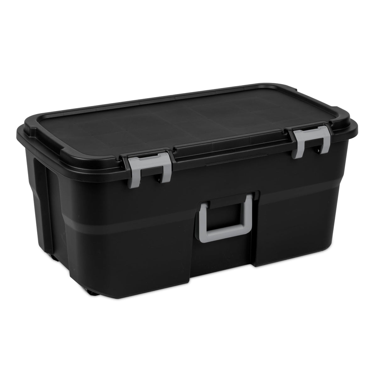 22 Gallon Lockable Heavy-Duty Plastic Storage Trunk I35847