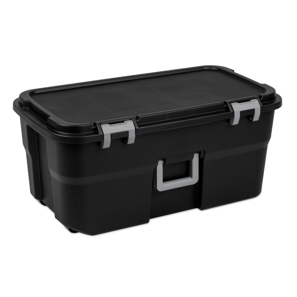 22 Gallon Rolling Storage Trunk with Wheels and Handle G95976