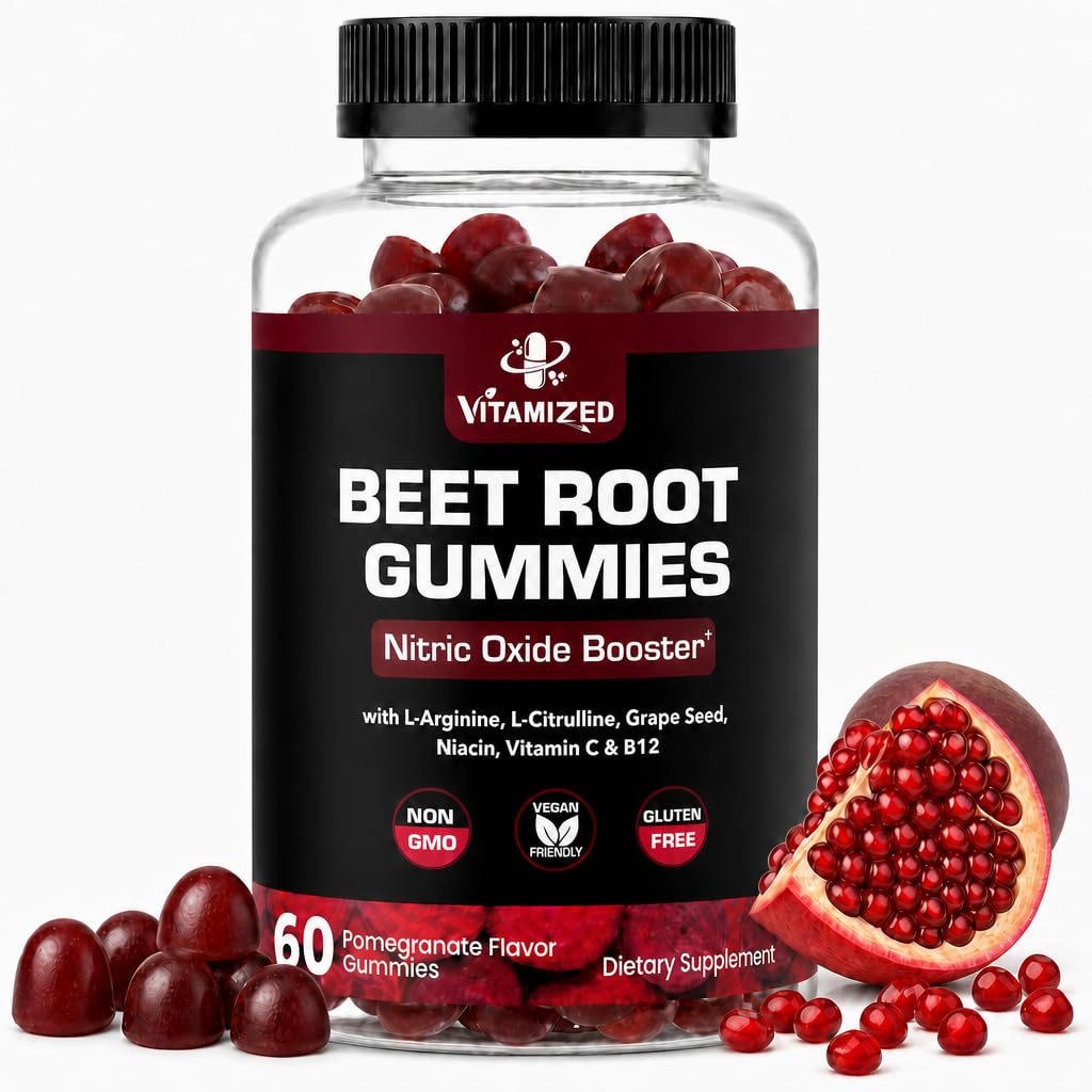 Beet Root Gummies with Grape Seed X126