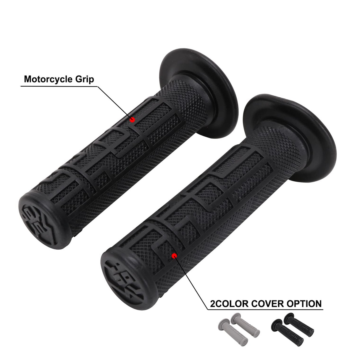 Black Handlebar Grips P82532