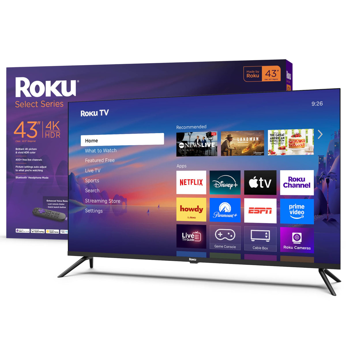 43-Inch 4K HDR LED Smart TV E281