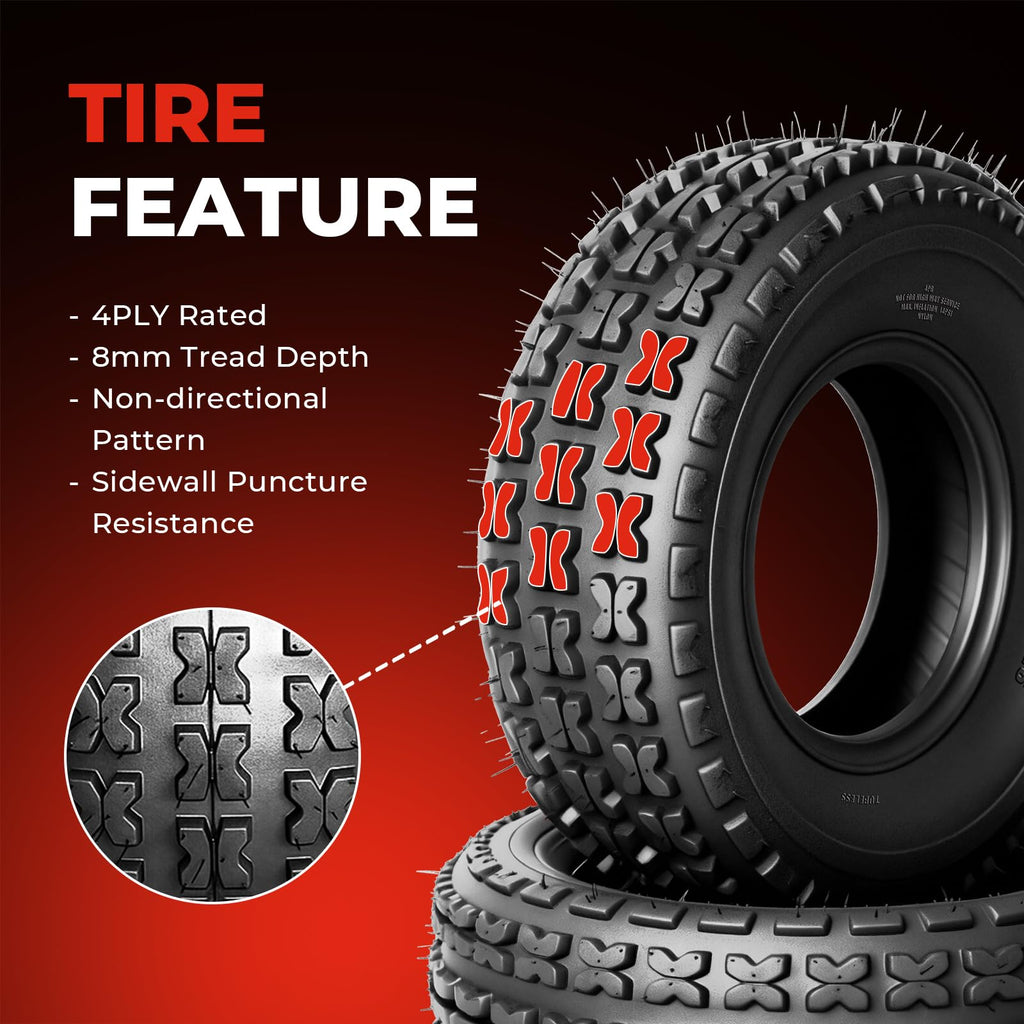Set of 4 All Terrain ATV/UTV Tires E70654