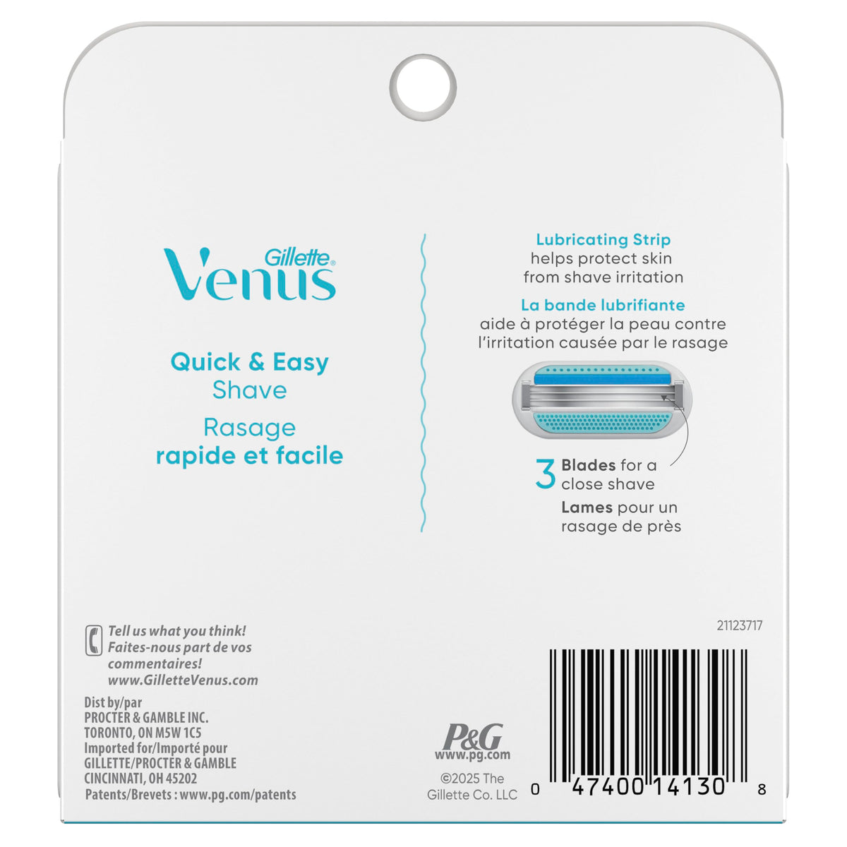 8 Count Womens Razor Blade Refills C297708