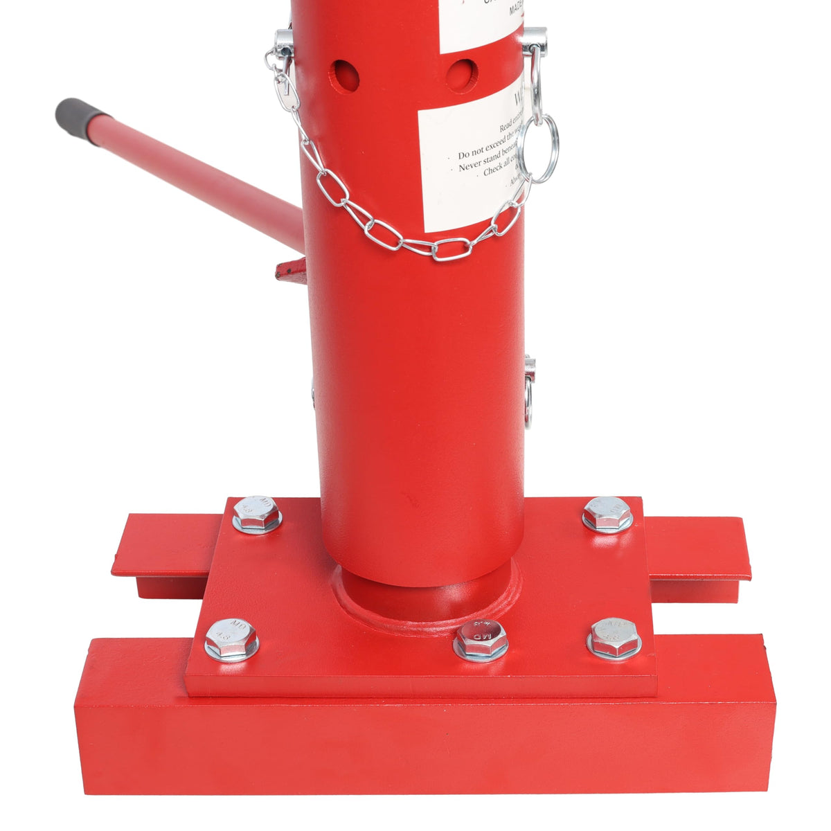 Hydraulic Pickup Truck Crane, 1000 lbs Capacity, 360° Swivel, Red L621