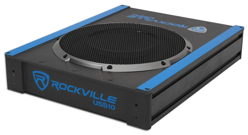 10" Slim Under-Seat Powered Car Subwoofer I254566