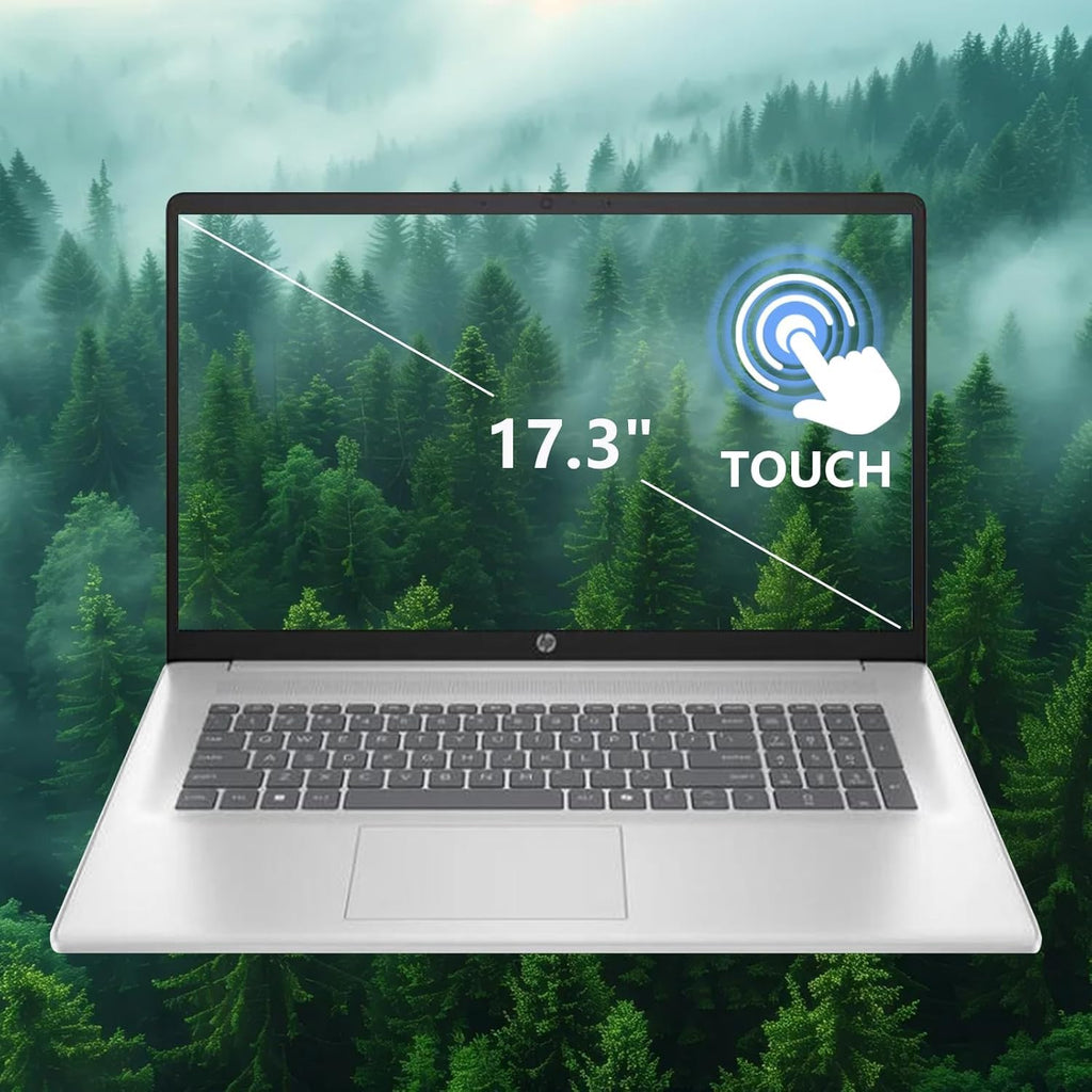 17.3" Touch Screen Laptop, 64GB RAM, 1TB SSD, AMD Ryzen 5, Windows 11 Pro, Silver R660037