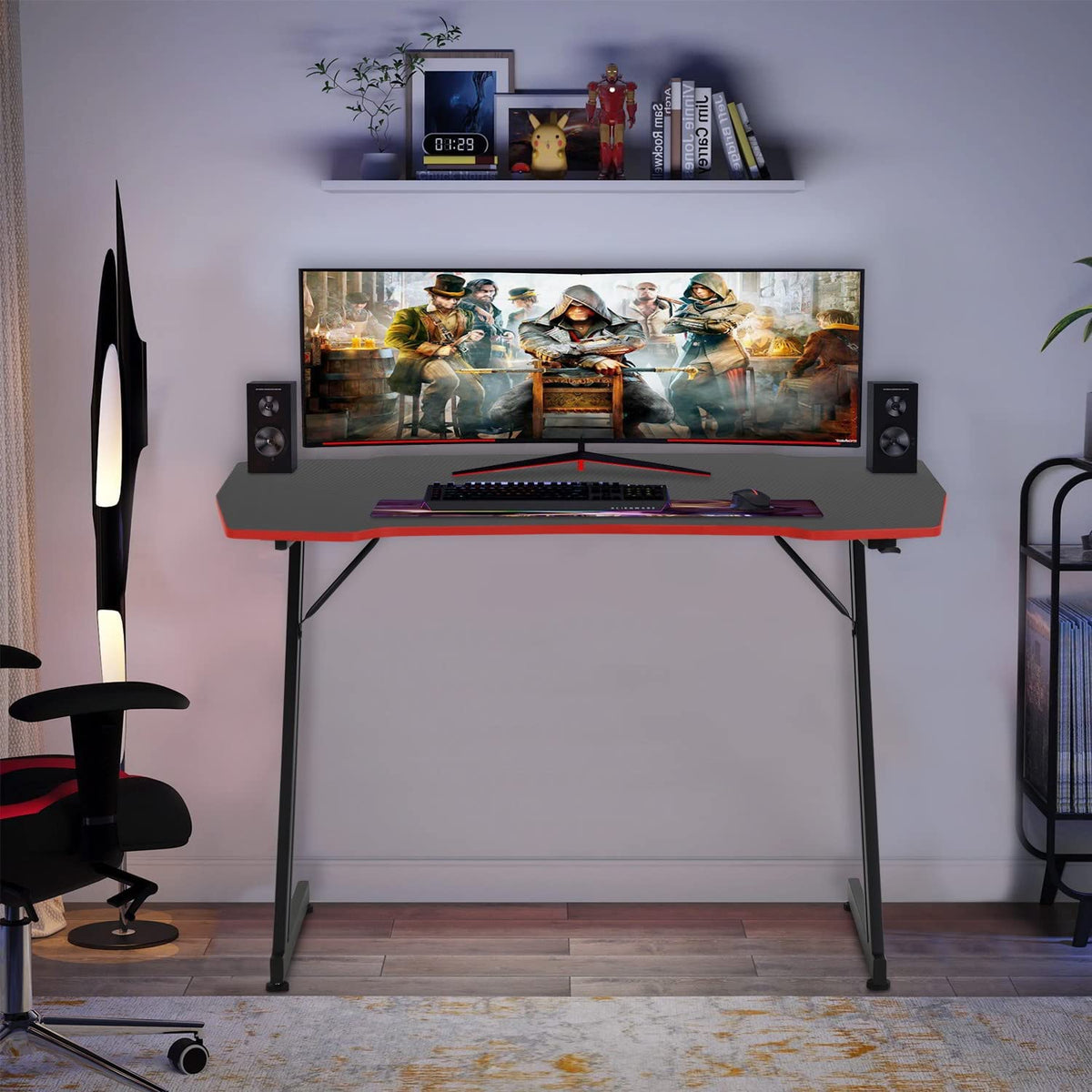 47 inch Carbon Fiber Gaming Desk X831732