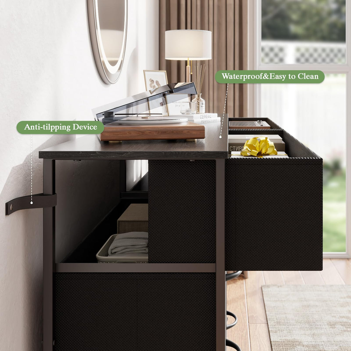 Wide 8 Drawer Dresser P927