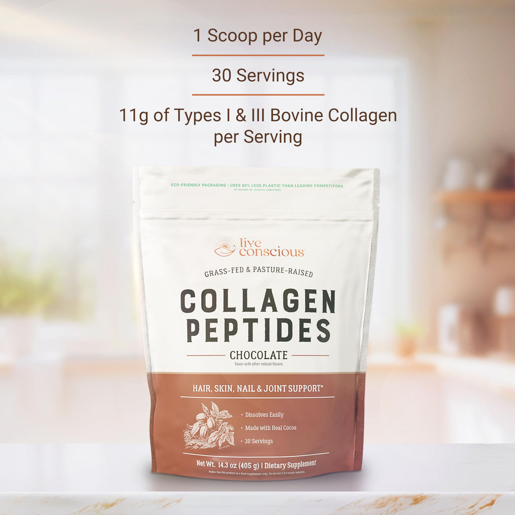 Chocolate Collagen Peptides Powder 15oz S429760