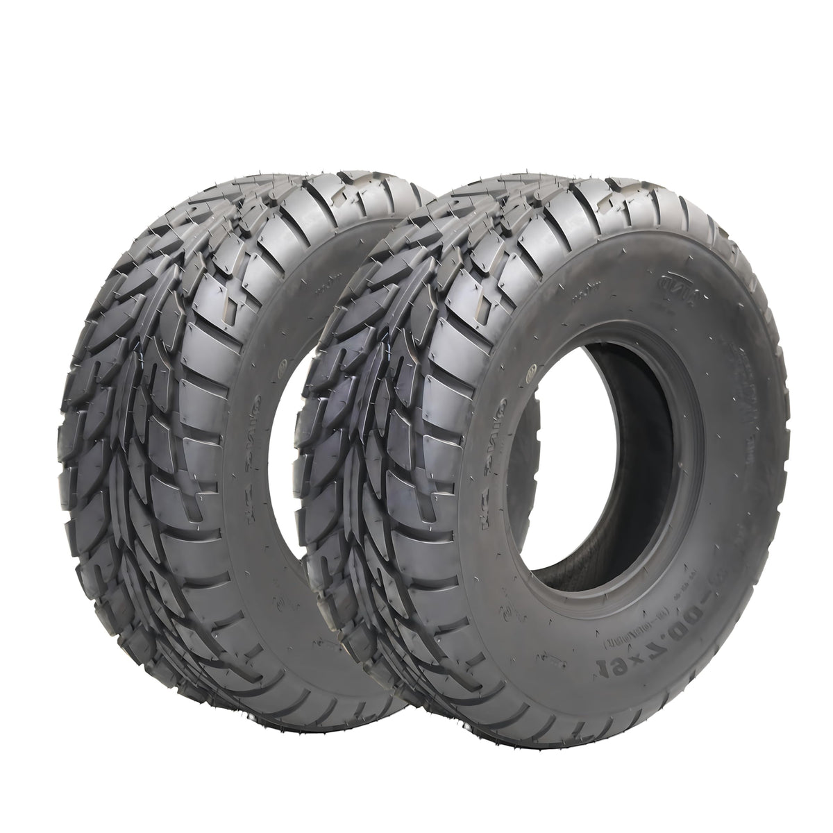2 Pack 19X7-8 Tubeless All Terrain ATV Tires P636