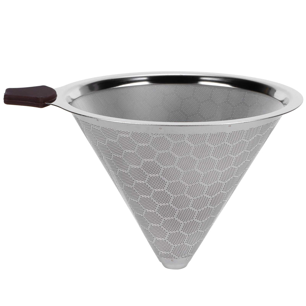 Glass Coffee Maker with Stainless Steel Filter 600ml H718