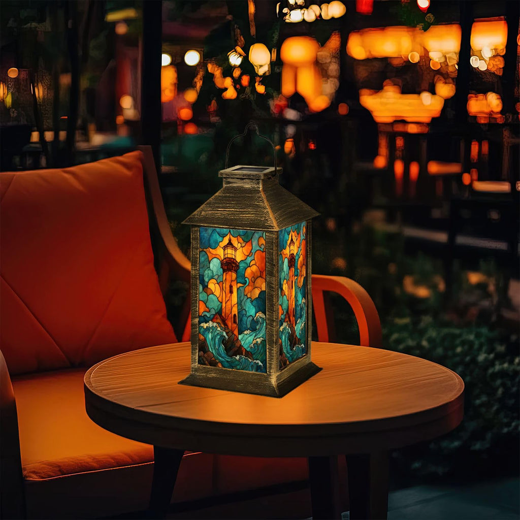 Solar Powered Outdoor Waterproof Hanging Lantern X863